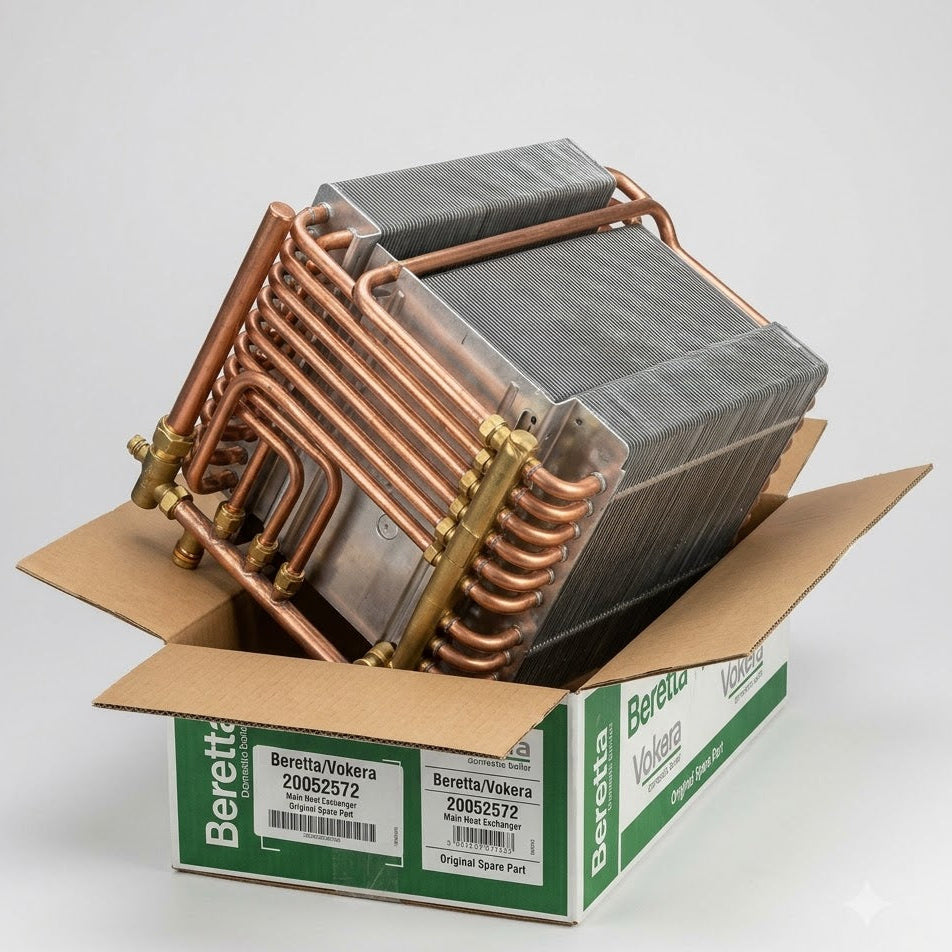 Beretta / Vokera 20052572 Main Heat Exchanger - Genuine Original Part