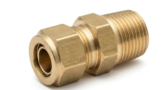 Premium Compression to Male Iron (MI) Straight Connector (8mm - 54mm)