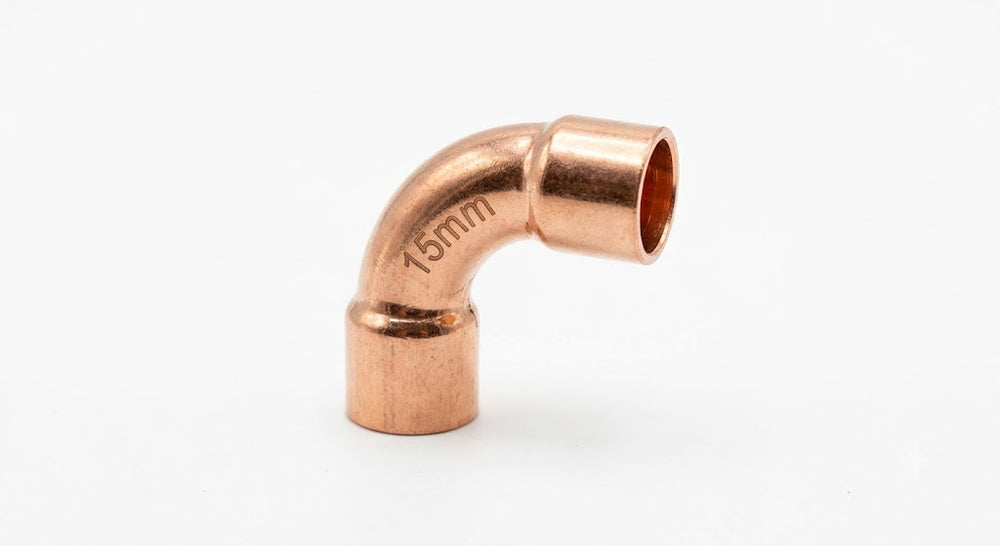 Premium Copper 45-Degree Endfeed Soldering Elbow