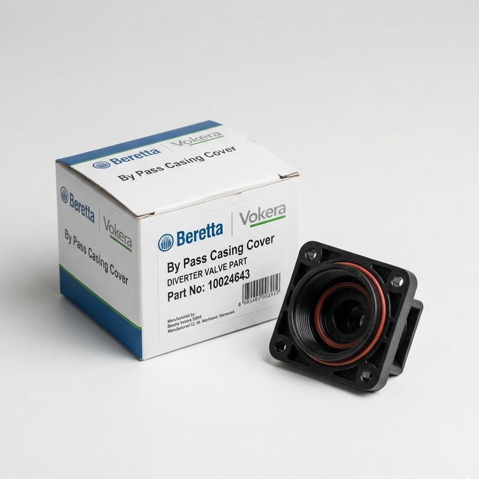 Beretta / Vokera 10024643 By Pass Casing Cover - Genuine Original Part