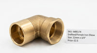 Premium Endfeed to Female Iron (FI) 90-Degree Elbow (15mm - 28mm)