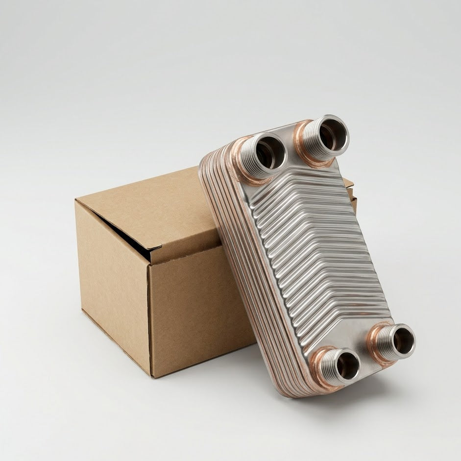 Genuine Baxi 248047 Heat Exchanger DHW - 12 Plate Boiler Spare