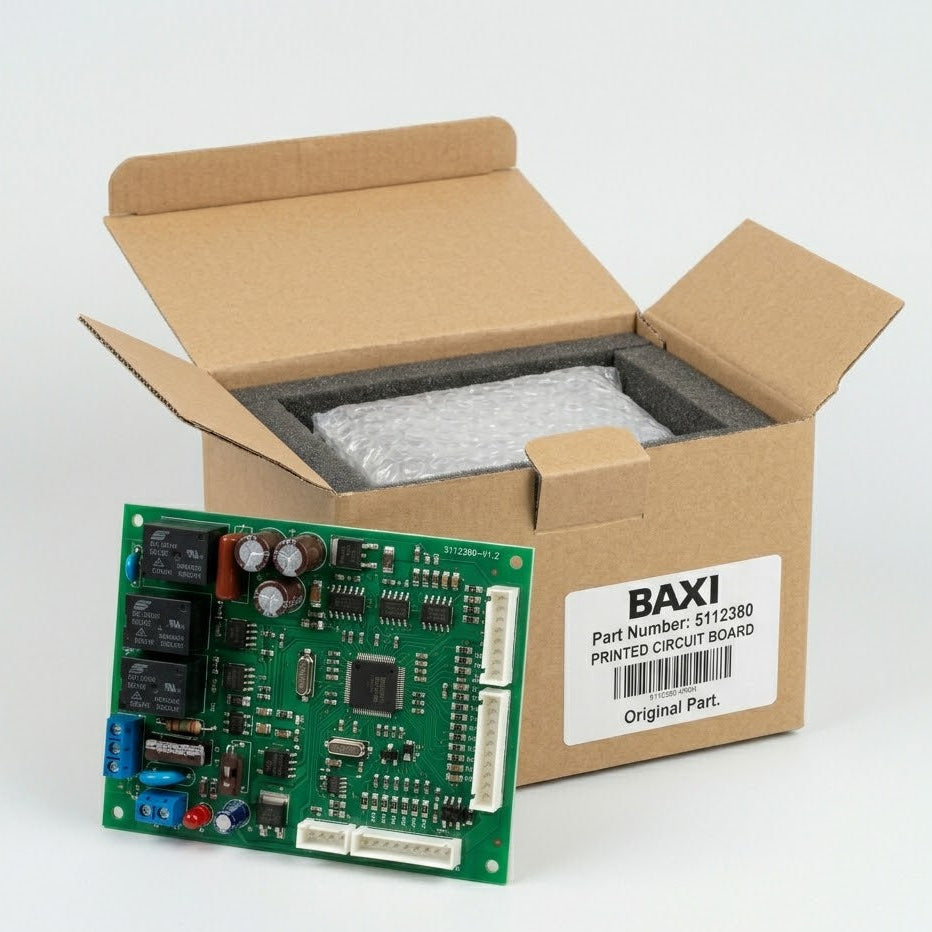 Genuine Baxi 5112380 Printed Circuit Board (PCB) – Original Boxed Part