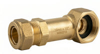 Premium Brass Compression Tap Connectors | Straight & Bent Options
