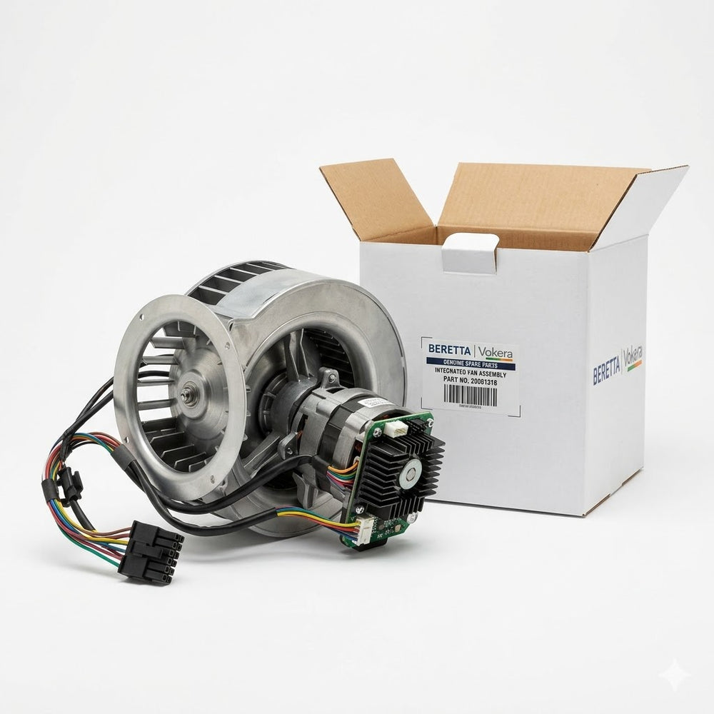Genuine Beretta / Vokera Integrated Fan Assembly (Part No. 20081318)