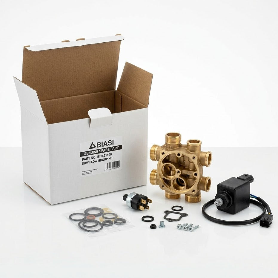 Genuine Biasi BI1421100 DHW Flow Group Kit