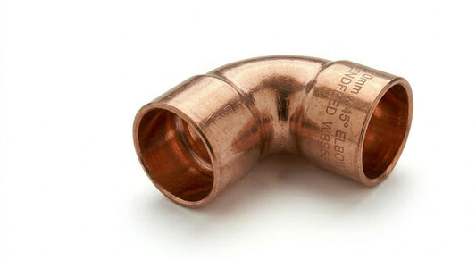 Copper Endfeed 45 Degree Elbows (10mm - 54mm)