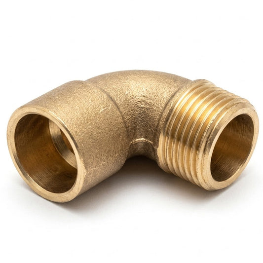 Premium Endfeed to Male Iron (MI) 90-Degree Elbow (15mm - 28mm)