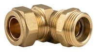 Premium Solid Brass Straight Tap Connector