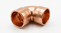 Premium Copper 90-Degree Endfeed Soldering Elbow