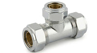 Premium Chrome Equal Compression Tees (15mm - 42mm)