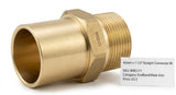 Premium Endfeed to Male Iron (MI) Straight Connector (10mm - 54mm)