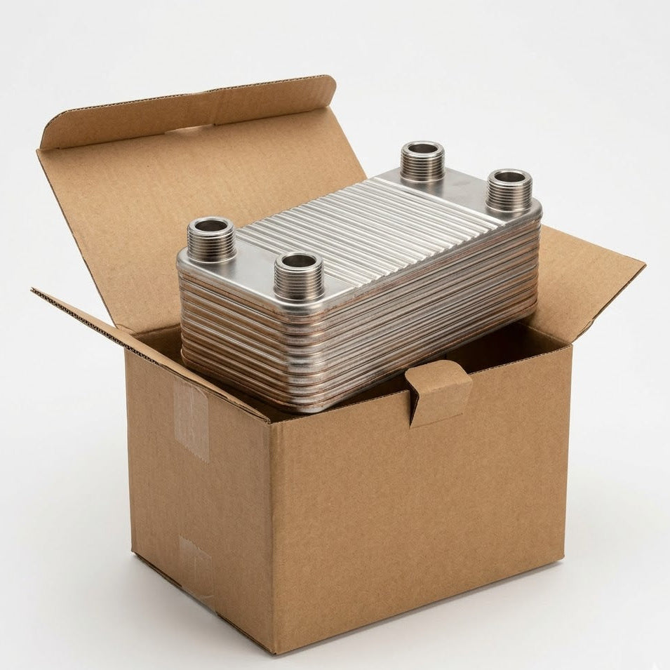 Genuine Baxi 248046 Heat Exchanger DHW - 10 Plate Boiler Spare