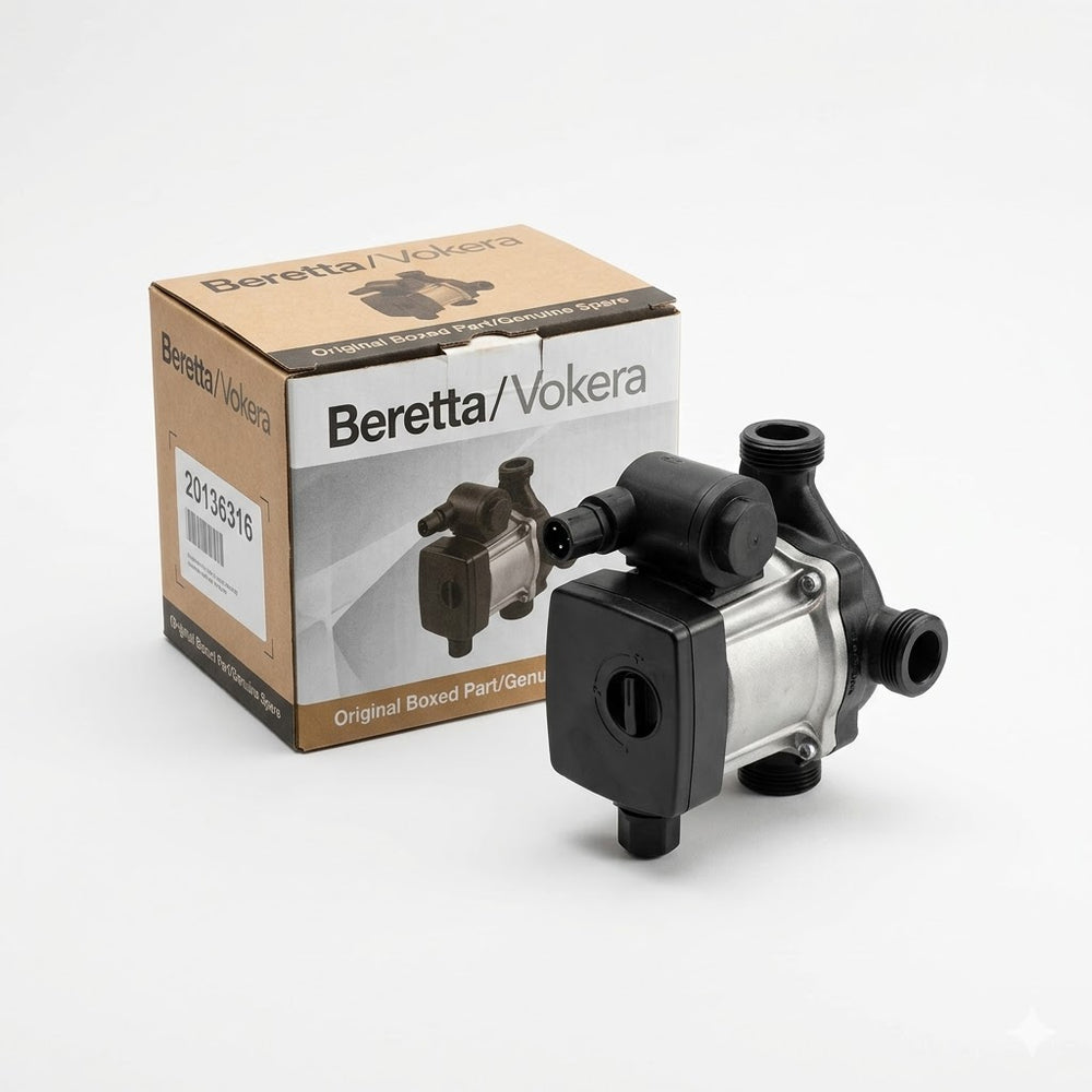 Genuine Beretta / Vokera ERP Pump Assembly (Part No. 20136316)