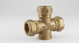 Premium Compression Equal Tee Fitting (8mm - 54mm)