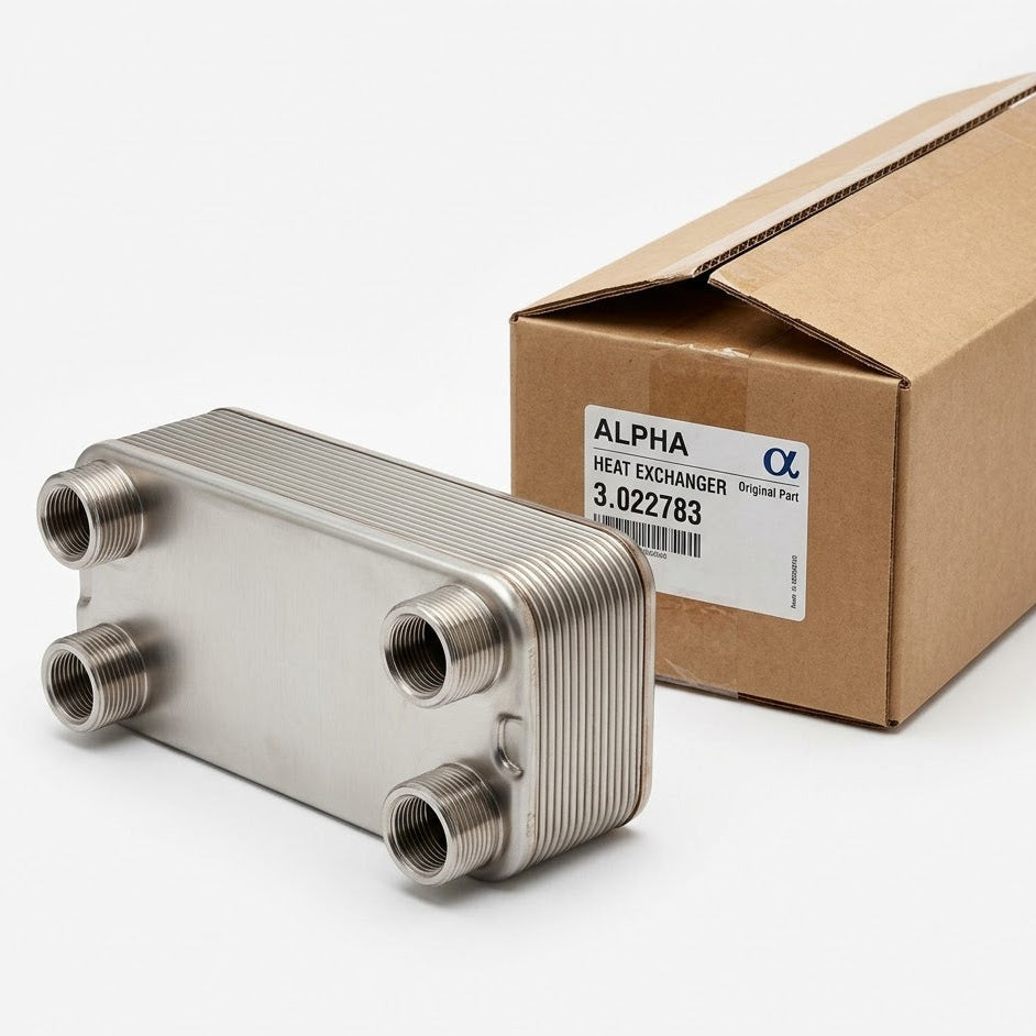 Genuine Alpha 3.022783 Plate Heat Exchanger - Original Boxed Part