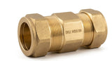 Premium Brass Compression Straight Couplings | 8mm to 54mm