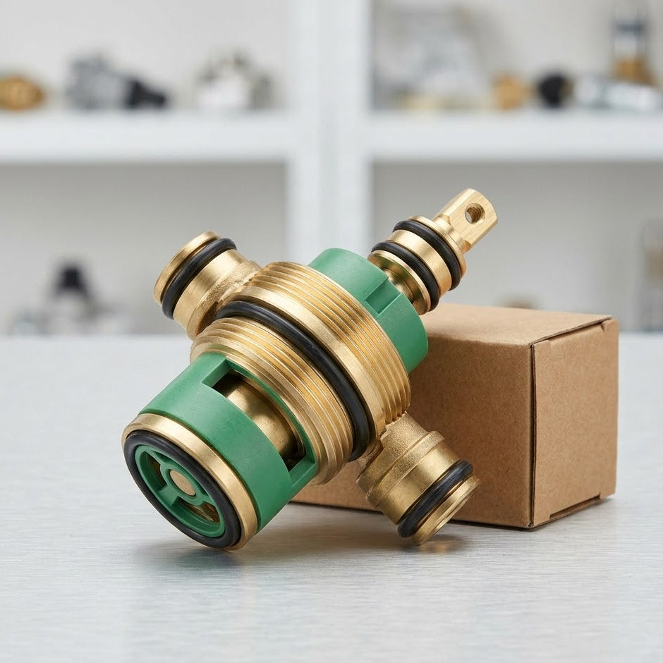Compatible Baxi 7656807 3-Way Valve Cartridge - High-Quality Replacement