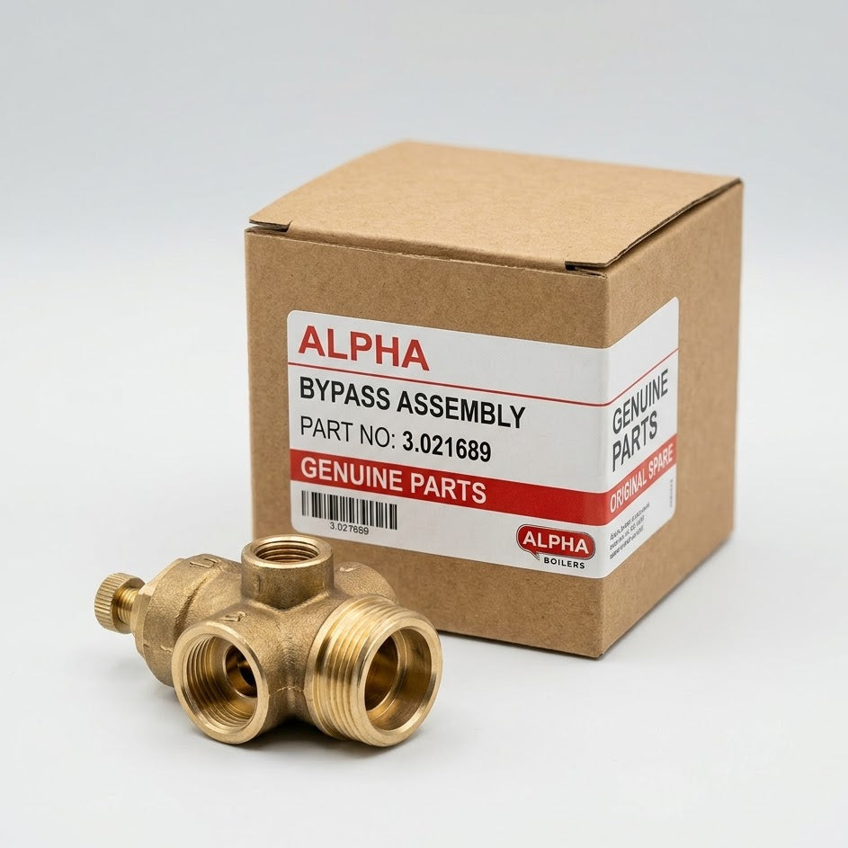 Genuine Alpha Boiler Bypass Assembly - Part No. 3.02168