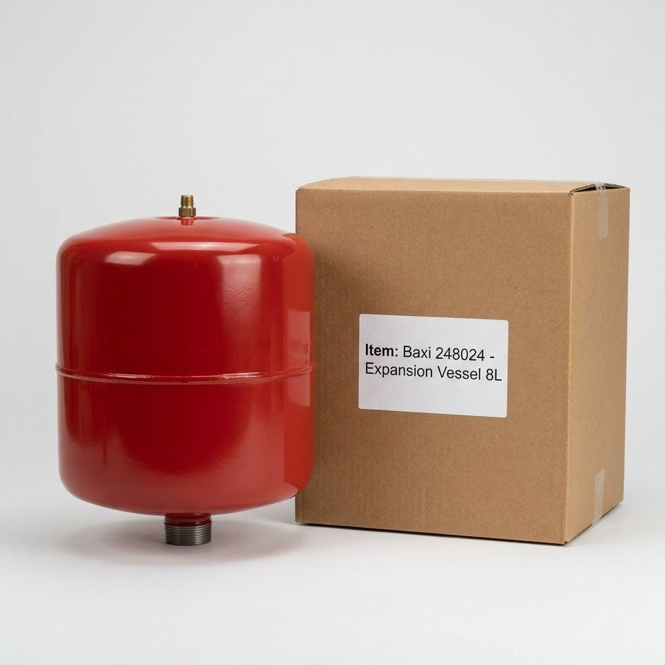 Baxi 248024 8L Expansion Vessel – Genuine Original Plain Boxed Part