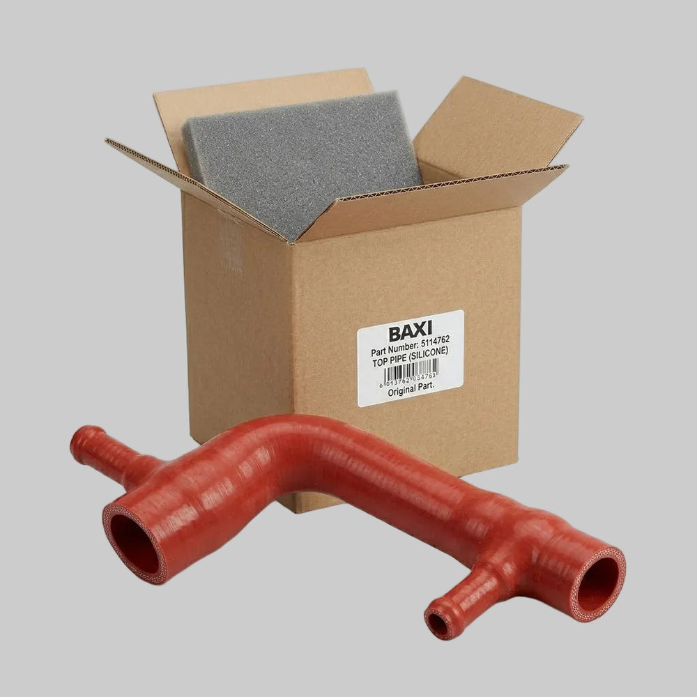 Genuine Baxi 5114762 Top Pipe (Silicone) – Original Packaged Part