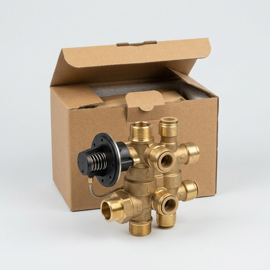 Genuine Baxi 248734 DHW Differential Valve (Performa) – Plain Boxed Part