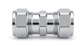 Premium Chrome Straight Compression Couplings (15mm - 42mm)