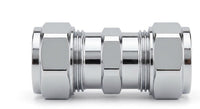 Premium Chrome Straight Compression Couplings (15mm - 42mm)