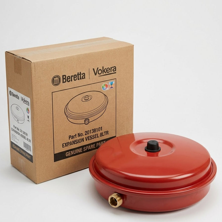 TitleGenuine Beretta / Vokera 8-Litre Expansion Vessel (Part No. 20138101)