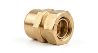 Premium Solid Brass Compression Stop End