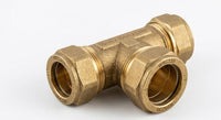 Premium Compression Reducing Tee Fittings (15mm - 28mm & Female Iron Branch)