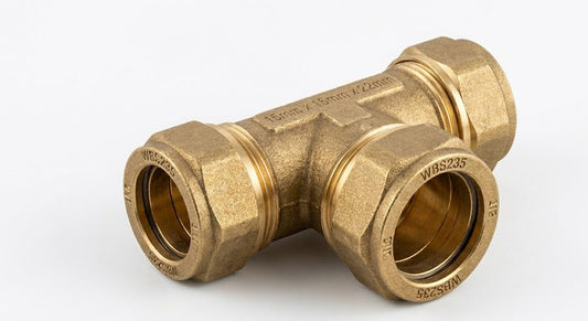 Premium Compression Reducing Tee Fittings (15mm - 28mm & Female Iron Branch)