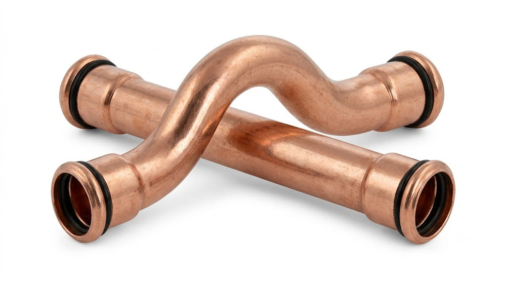 Premium Copper Full Crossover FxF Press Fitting