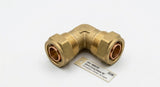 90-Degree Brass Compression Elbows (8mm - 54mm) | Premium Plumbing Fittings