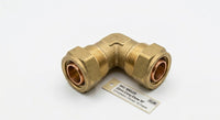 90-Degree Brass Compression Elbows (8mm - 54mm) | Premium Plumbing Fittings