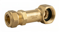 Premium Brass Compression Tap Connectors | Straight & Bent Options