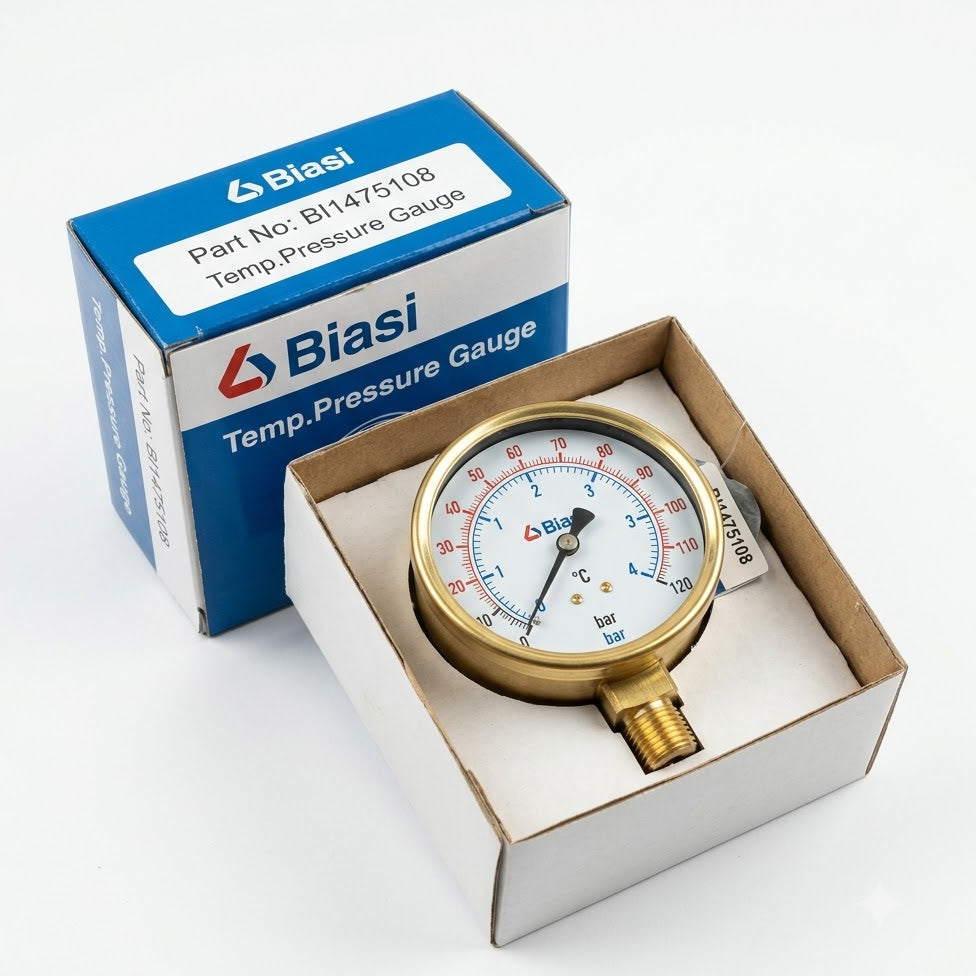 Biasi BI1475108 Temperature & Pressure Gauge - Genuine OEM Part