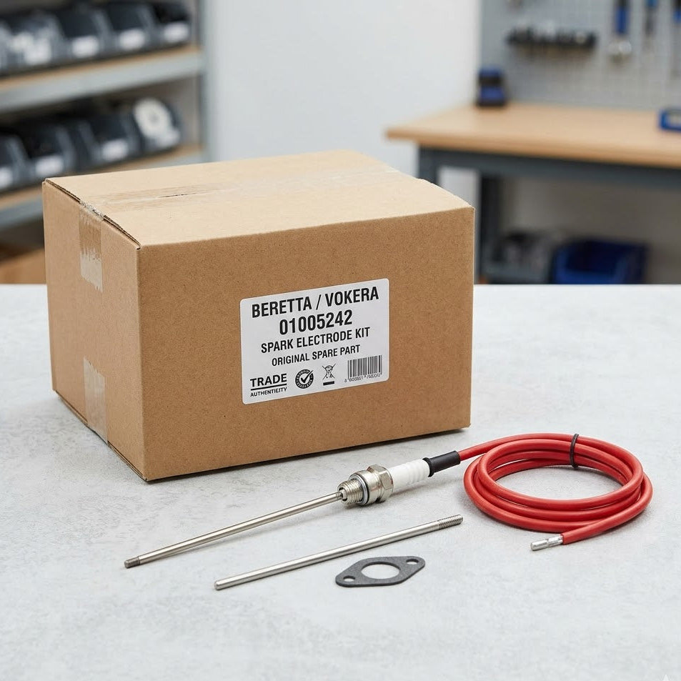 Genuine Beretta / Vokera 01005242 Spark Electrode Kit - Original Boxed Part