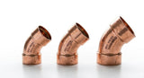 Premium Endfeed Copper 45-Degree Street Elbow Series | 15mm to 54mm Range