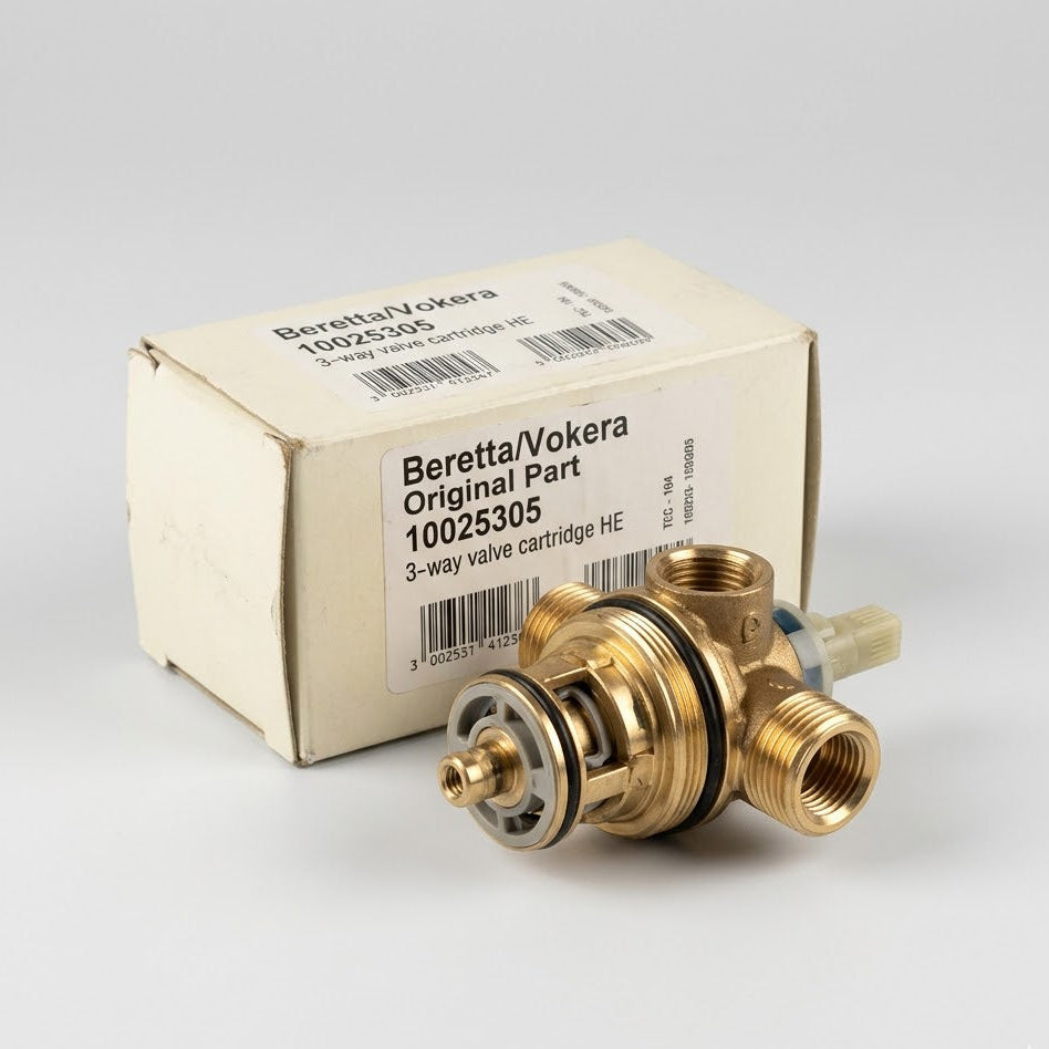 Genuine Beretta / Vokera 10025305 3-Way Valve Cartridge HE