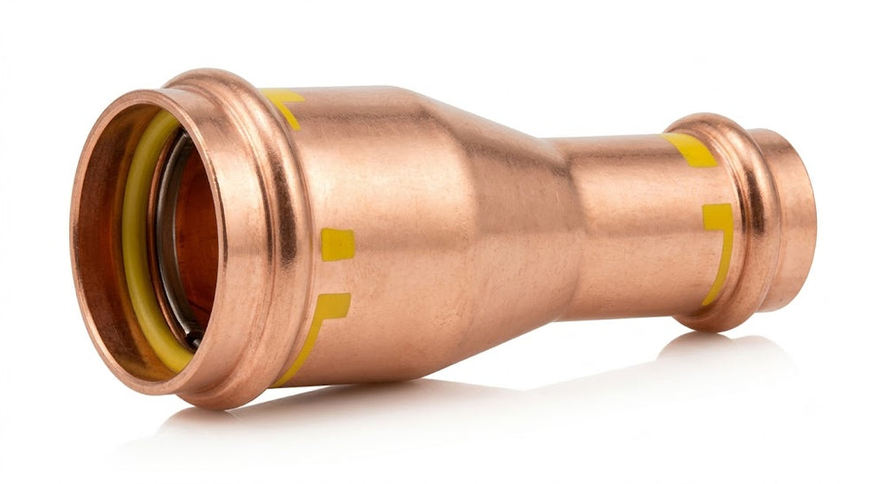 Premium Copper Pressfit Gas Reducer