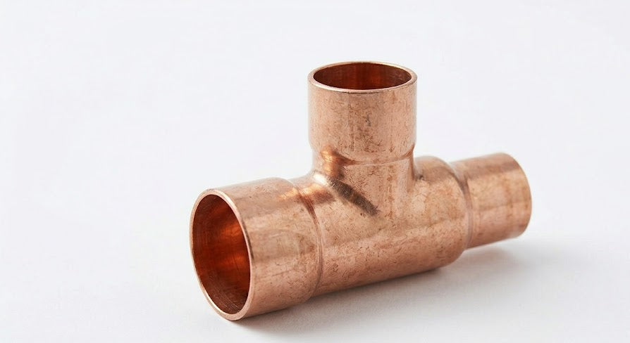28mm x 15mm Premium Endfeed Reducing Tees | 22mm & 28mm Branch Options