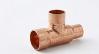 28mm x 15mm Premium Endfeed Reducing Tees | 22mm & 28mm Branch Options