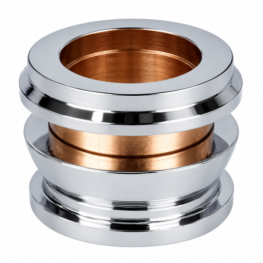 Premium Chrome Compression Straight Reducing Set