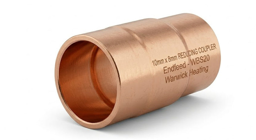Copper Endfeed External Reducing Couplers (10mm - 54mm)