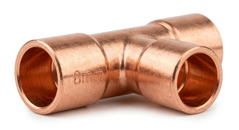 Premium Copper Endfeed Equal Tee