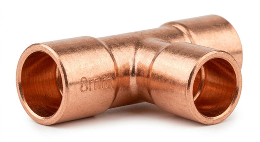 Premium Copper Endfeed Equal Tee