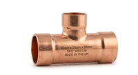 Premium Copper Endfeed Reducing Tees (35mm & 42mm) | Secure Branch Connectors