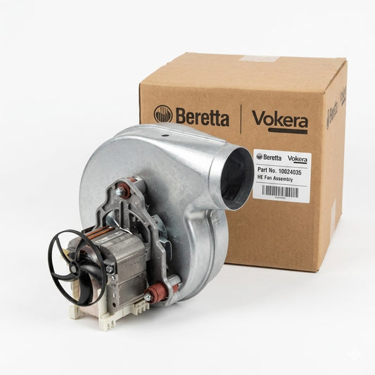 Beretta / Vokera 10024035 HE Fan Assembly - Original Boxed Part