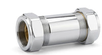 Premium Chrome Straight Compression Couplings (15mm - 42mm)